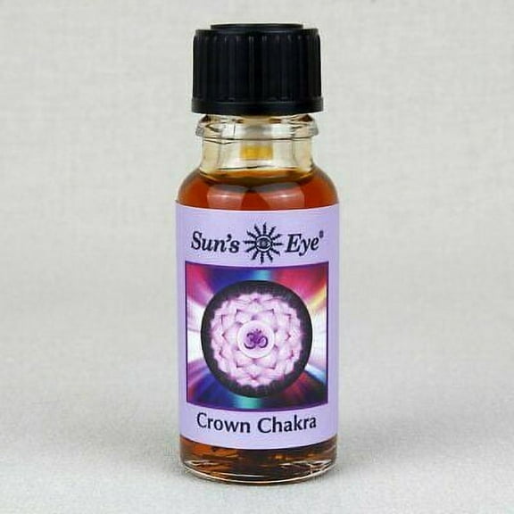 Suns Eye Crown Chakra Herbal Fragrance Oil - 1/2 Ounce Bottle