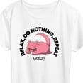 thumbnail image 3 of Pokémon - Relax, Do Nothing - Women's Short Sleeve Graphic T-Shirt, 3 of 5