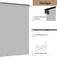 thumbnail image 5 of Mayincolor 6'x8' Outdoor Roller Shade with Pull Rod, No Need Crank, Waterproof Outdoor Blinds Roll Up for Gazebo Porch, Deck, Pergola, Gray, 5 of 8