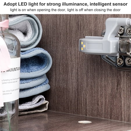 Smart Touch Sensor Wardrobe LED Light Lighting Night 3 1 5 Lamp for ...