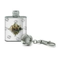 thumbnail image 2 of Moose Diamond Stainless Steel 1oz Mini Flask Key Chain, 2 of 4
