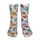 thumbnail image 1 of Yellow White Black Polka Dot Socks,Unisex Fashion Athletic Casual Socks Adult Stockings Sports Socks Travel Socks For Women Men, 1 of 5