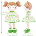 thumbnail image 6 of Gloveleya Baby Girl Gifts Plush Dolls Type Soft Girls Toy Green Flower Fairy Dress 16 inches, 6 of 7