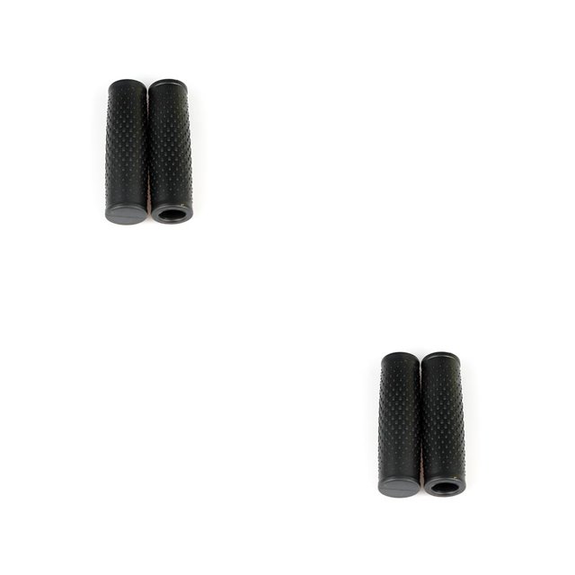 Sonducket Paquete de 2 empuñaduras para patinete eléctrico, piezas de repuesto, cubierta antideslizante, accesorio protector para monopatín y ciclismo Negro 2piezas Sonducket CBP381050