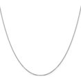 thumbnail image 3 of 14K White Gold Jbsp's 1.1mm Flat Cable Chain (24 X 1.1) Made In Italy 1628-24, 3 of 5