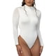 thumbnail image 2 of Body de mujer,Body de manga larga para mujer Body de manga larga para mujer Body delgado para mujer Rendimiento finamente afinado, 2 of 6