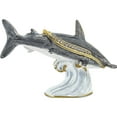 thumbnail image 3 of Fashion Bejeweled Clobber Hammerhead Shark Trinket Box (4.29 X 1.62) Made In China bj4003, 3 of 5