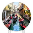 thumbnail image 3 of Acrylic Venice Italy Gondolas Canals Cake Topper Party Decoration for Wedding Anniversary Birthday Graduation, 3 of 7