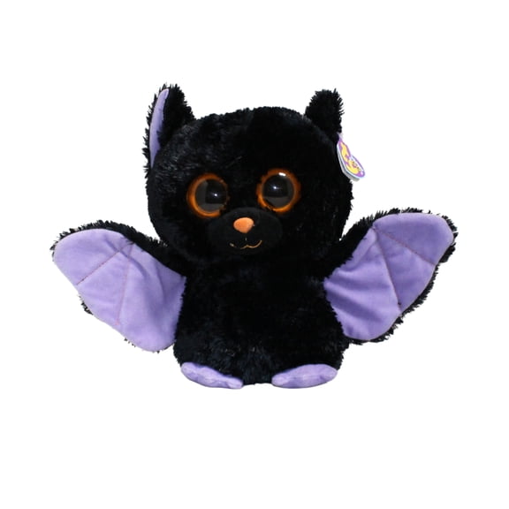 Ty Beanie Boos - Swoops the Halloween Bat – Medium (8.5") – Solid Eyes - Stuffed Animal