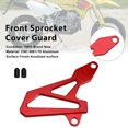 thumbnail image 1 of Garde de Couvercle de Pignon avant pour Suzuki DR-Z400SM 2000-2024 DRZ400/S/E Rouge, 1 of 12