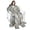 80's Cat Dog Gray, variant on Catalonia Wearable TV Blanket with Sleeves Arms & Feet pockets for Adult Micro Plush Fleece Large Wrap Throw Robe 73" x 53"