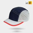 thumbnail image 2 of SGFCWSX Men Trucker Hats,Color Block Fashion Camping Causal Ball Cap Navy Free Size, 2 of 3