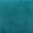 thumbnail image 6 of Miekor Furniture Pisano Contemporary Chenille Fabric Armless Accent Chair with Pillow, Teal Blue 20213, 6 of 8