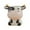 Cow, variant on Succulent Pots,Cute Animal Shaped Cartoon Ceramic Succulent Cactus Flower Planters with Bamboo Tray -Plant Not Included