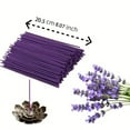 thumbnail image 4 of 50pcs Lavender Incense Sticks - Natural Wood Incense with Elegant Purple & Golden coloring, Long-Lasting Calming Aroma for Yoga, Meditation, Home, Office, Spa - Air Purifying, 4 of 5