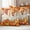 Yellow Orange, variant on Autumn Pumpkin Outdoor Waterproof Pillow Covers, Thanksgiving Orange Red Vintage Wooden Decorative Square Throw Pillowcase Sofa Cushion Sham for Patio/Couch/Chair, 16"x16" 2 Pack