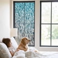 thumbnail image 2 of Water Ripple Window Privacy Film Ocean Art Realistic Sea Sand Decorative Glass Window Film UV Blocking Static Cling Non-Adhesive Sticker Covering for Home Door 29.5 x 78.7 inches, 2 of 7