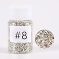 thumbnail image 2 of Visland Glitter Crushed Glass for Resin Art, Small Broken Glass Pieces Irregular Crystal Chunky Flakes Sequins for Nail Arts DIY Vase Filler Epoxy Jewelry Making Decoration, 2 of 2