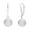 Laser -Cut Ball-10MM, variant on LeCalla 925 Sterling Silver Jewelry Light-Weight Hypoallergenic Ball Drop Leverback Dangle Earrings for Women 5MM
