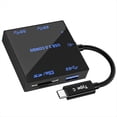 thumbnail image 4 of USB 3.0 Five in One Expansion Dock Portable USB 3.0 Light Emitting HUB SD/TF Multi Port External Expansion Dock, 4 of 6