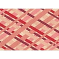 thumbnail image 1 of Ahgly Company Indoor Rectangle Patterned Light Salmon Pink Area Rugs, 7' x 10', 1 of 6