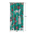 thumbnail image 5 of Great Pyrenees Dog and Pioneer Flower Shower Curtain 36"x72" ,Bathroom Decorative Shower Curtains Set with 12 Hooks,Modern Waterproof Washable Shower Curtain, 5 of 6