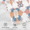 thumbnail image 5 of Yayeee 2 Pack Hand Towels for Bathroom 100% Cotton 16" x 28" Soft Absorbent Kitchen Towel, Blue Abstract Pattern, 5 of 7