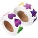 thumbnail image 2 of 2 rollos de calcomanías decorativas de regalo con forma de estrella para animar las tareas escolares., 2 of 6