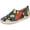 06#Vermilion, variant on Women's Patterned Walking Shoes Slip On Design Breathable Knit Upper Lightweight Casual Sneakers Comfortable Soft Sole Comfortable for Long Hours and Walking Brown 36