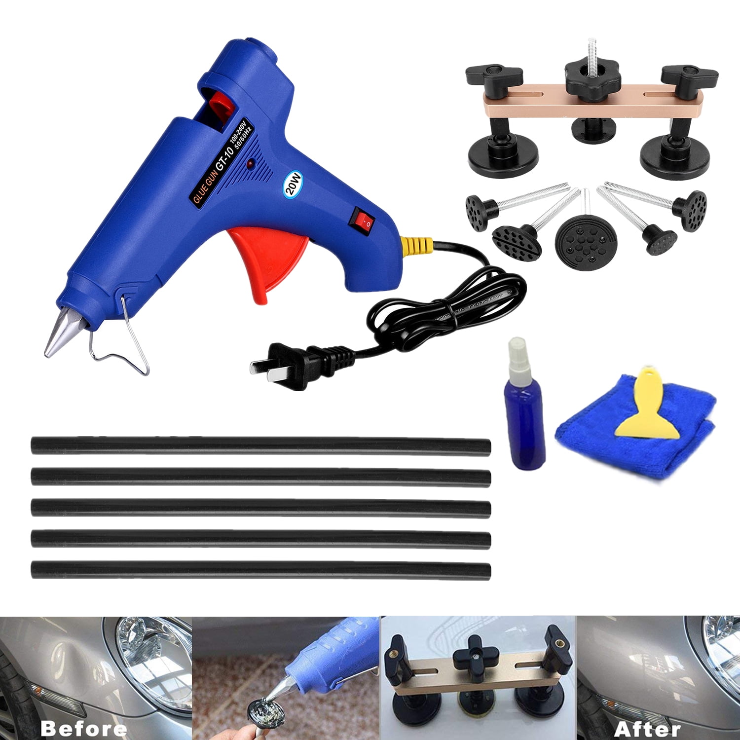 Paintless Dent Removal Tools Pops a Dent Puller Car Dent Remover Hot