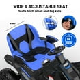 thumbnail image 6 of TOKTOO 24V 4WD Powered Ride on ATV Car for Big Kids, Ride on Toys for Boys Girls with 4 Wheels, 800W Powerful Motors, Remote Control, Shock Absorbers-Blue, 6 of 14