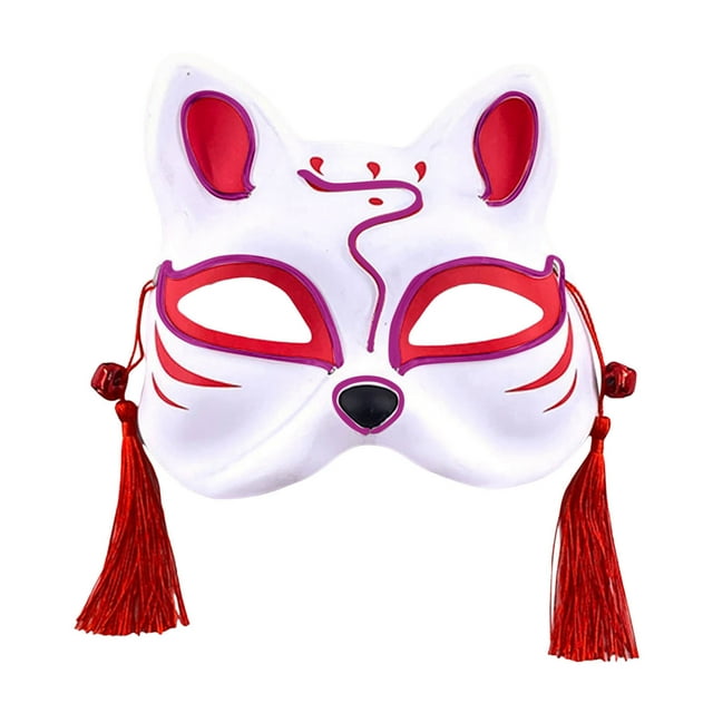 Halloween Animal Party Accessory Cute Half Face Masquerade Japanese Style Party Halloween Party 9 Party Halloween Party 9 Party Halloween Party 9 Party Halloween Party 9 Party Halloween Party 9 Party