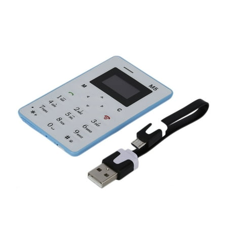 - Original Incoming Call Vibration Function 1inch Led Screen Ultra Thin Card Pocket Mini Mobile Phone Dual Band Low Radiation for Kids