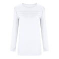 thumbnail image 5 of Womens Mulberry Silk T Shirts Basic Crewneck Short sleeve Tee Tops Blouse Summer Casual Solid Tshirts, 5 of 6