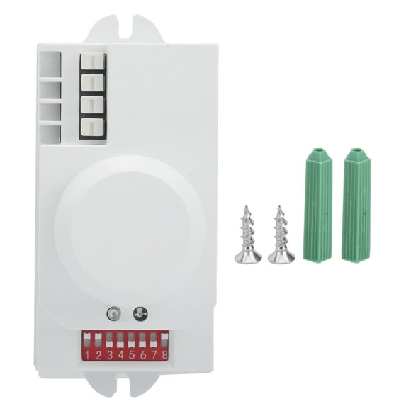 Motion Sensor, Radar Induction Control Equipment Microwave Radar Induction Motion Sensor Light Switch Microwave Sensor Switch, For LED Light Switch Home,Office