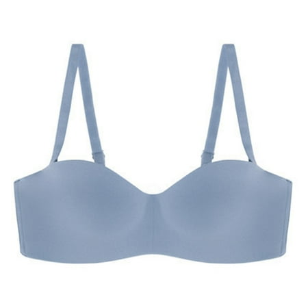 

Girls Bra Seamless Push Up Bras Solid Color Non-slip Summer Thin Smooth Bra No Steel Ring Bras for Women New