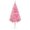 Pink + 5ft, variant on 6ft Silver Christmas Tree with Branch Tips for Home, Office, Party Decoration, Artificial Tinsel Christmas Tree with Metal Stand for Xmas Seasonal Holiday Decoration Indoor Outdoor(Silver)