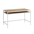 thumbnail image 2 of Sauder Nova Loft Engineered Wood Writing Desk in Kiln Acacia/Brown, 2 of 9
