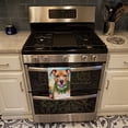 thumbnail image 3 of Carolines Treasures DAC6490KTWL 25 x 15 in. Pit Bull Terrier Luau Kitchen Towel, 3 of 5