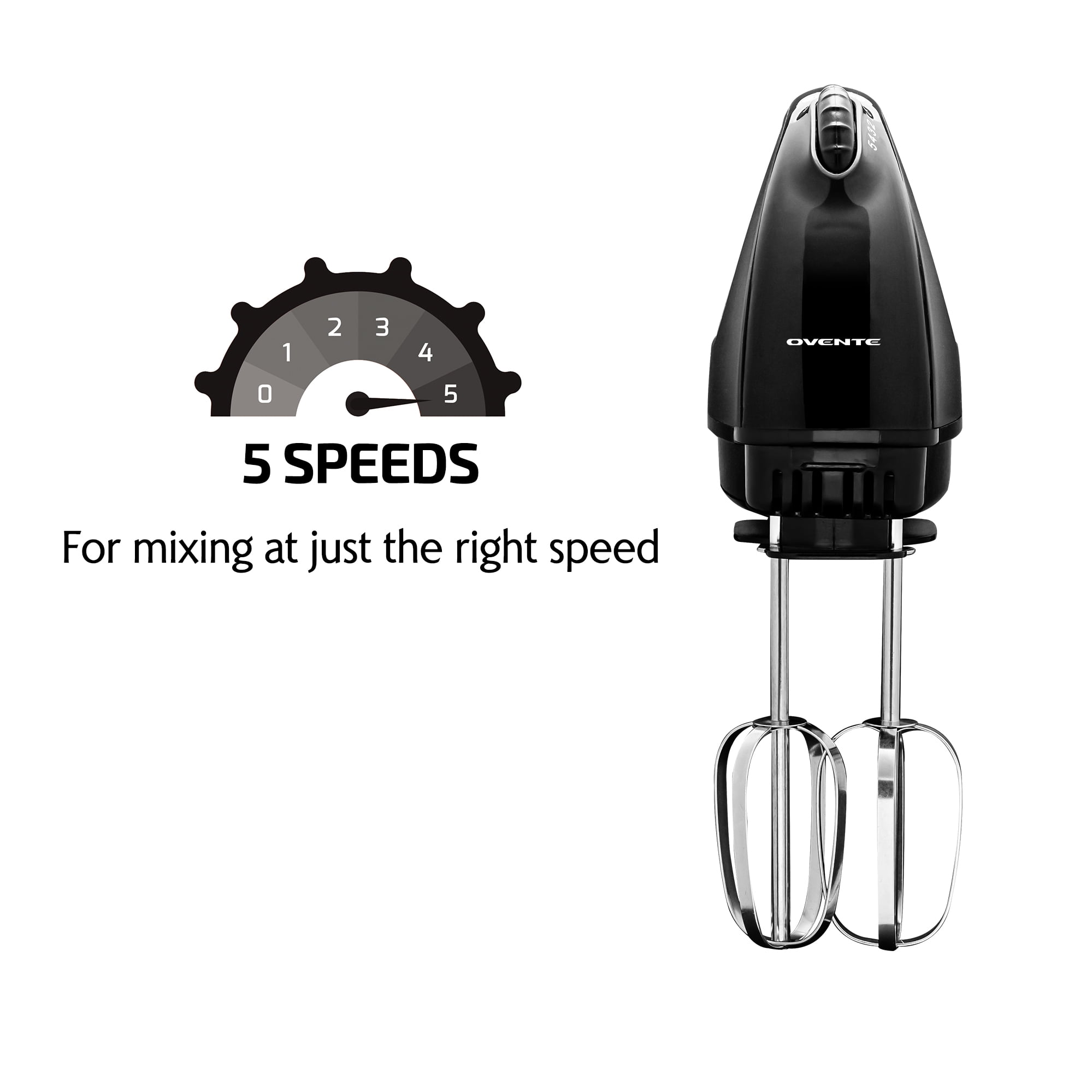 OVENTE 1.5-Cup Single Speed Black Mini Food Processor Chopping Blade,  Mixer, Shredding/Slicing Disc PF1007B - The Home Depot