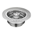 thumbnail image 1 of Kitchen Drain Strainer Stainless Steel Stopper for Fast Performance and Clogging in and Bathroom, 1 of 6
