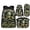Green Dinosaur, variant on KUIFORTI Lighting Baseball Backpack with Lunchbox, 4 Piece Kids Bookbag Set for Boys Elementary Primary Middle School, Cool School Bag with Pencil Case Water Bottle Sleeve Back to School Gifts
