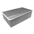 thumbnail image 4 of Ruvati 27-inch Slope Bottom Offset Drain Undermount Kitchen Sink Single Bowl, 4 of 11