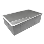 Stegmeier RVH7490 Stainless Steel 32 Undermount Single Basin Sink