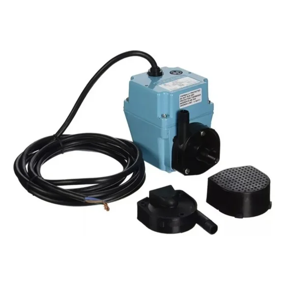 Bomba Sumergible para Fuente, Little Giant a 127 v, Color Azul