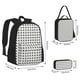 thumbnail image 2 of Easygdp Airplane Mochila para Niños y Niñas con Set de Caja de Almuerzo y Estuche para Lápices 3 en 1, Mochila Escolar Estampada para Adolescentes, 2 of 7