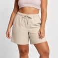 thumbnail image 3 of Guluxicc Women's Lounge Shorts with Pockets Elastic Waist Drawstring Summer Casual Short Trousers for Everyday Wear, 3 of 8