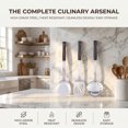 thumbnail image 4 of Unique Bargains Heat Resistant Cooking Utensils Kitchen Spatula Set Skimmer 3Pcs, 4 of 5
