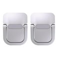 thumbnail image 4 of 2 soportes de aleación de zinc para portátil, soportes portátiles para portátil, elevador de teclado ergonómico de aleación de zinc, soporte de Plata, 4 of 9