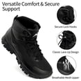 thumbnail image 4 of MeMoride Men's Hiking Boots Mid-Top Breathable Non-Slip Outdoor Trekking Shoes, 4 of 7